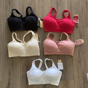 Truekind® Daily Comfort Wireless Shaper Bra New with extender Sz L